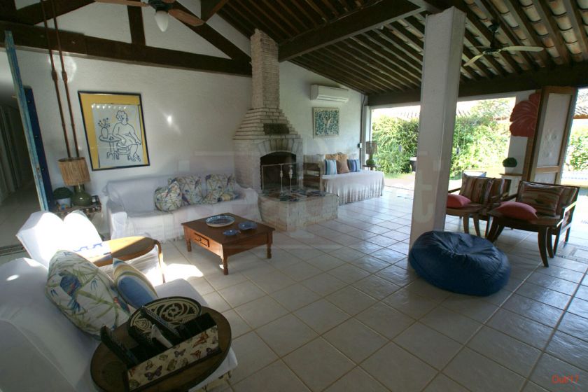 Salas e churrasqueira 