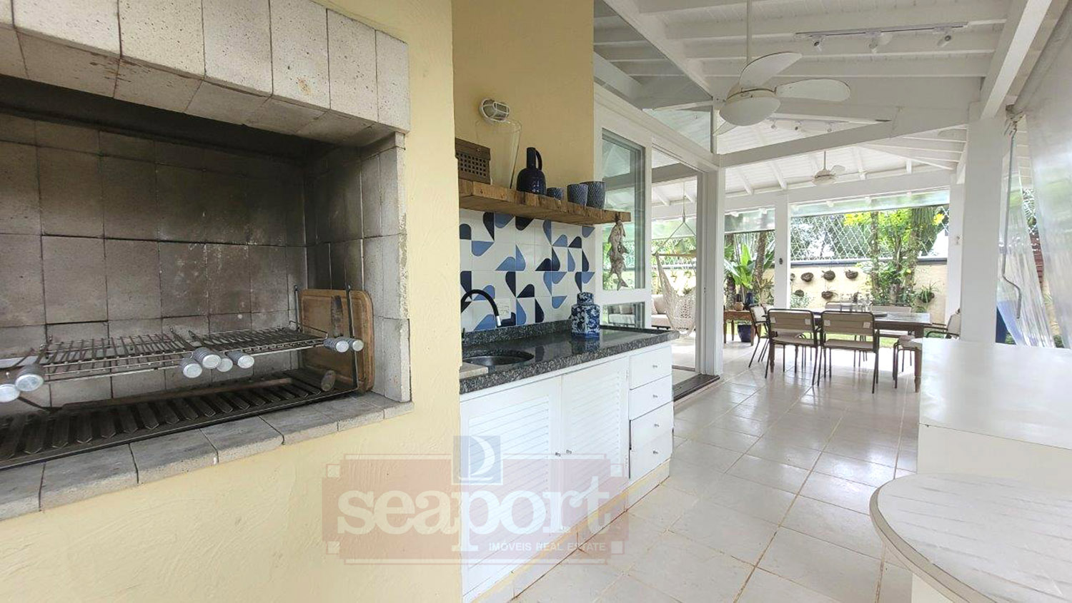 Varanda e espaÃ§o Gourmet 