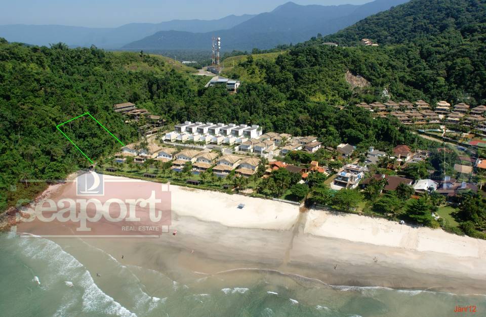 Localização na Praia de Juquehy