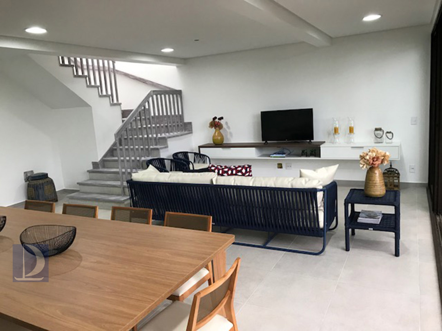 Salas de Jantar e estar 