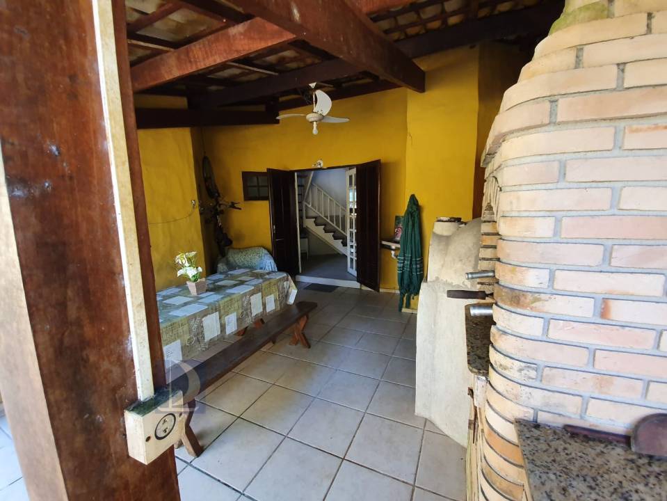 Varanda e churrasqueira 