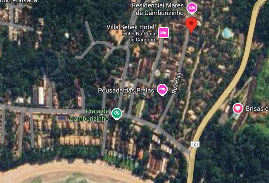 Localização do condomínio 