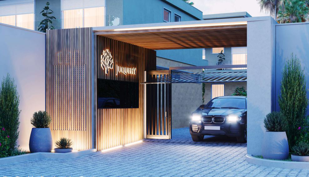 Perspectiva Entrada do Condomínio 