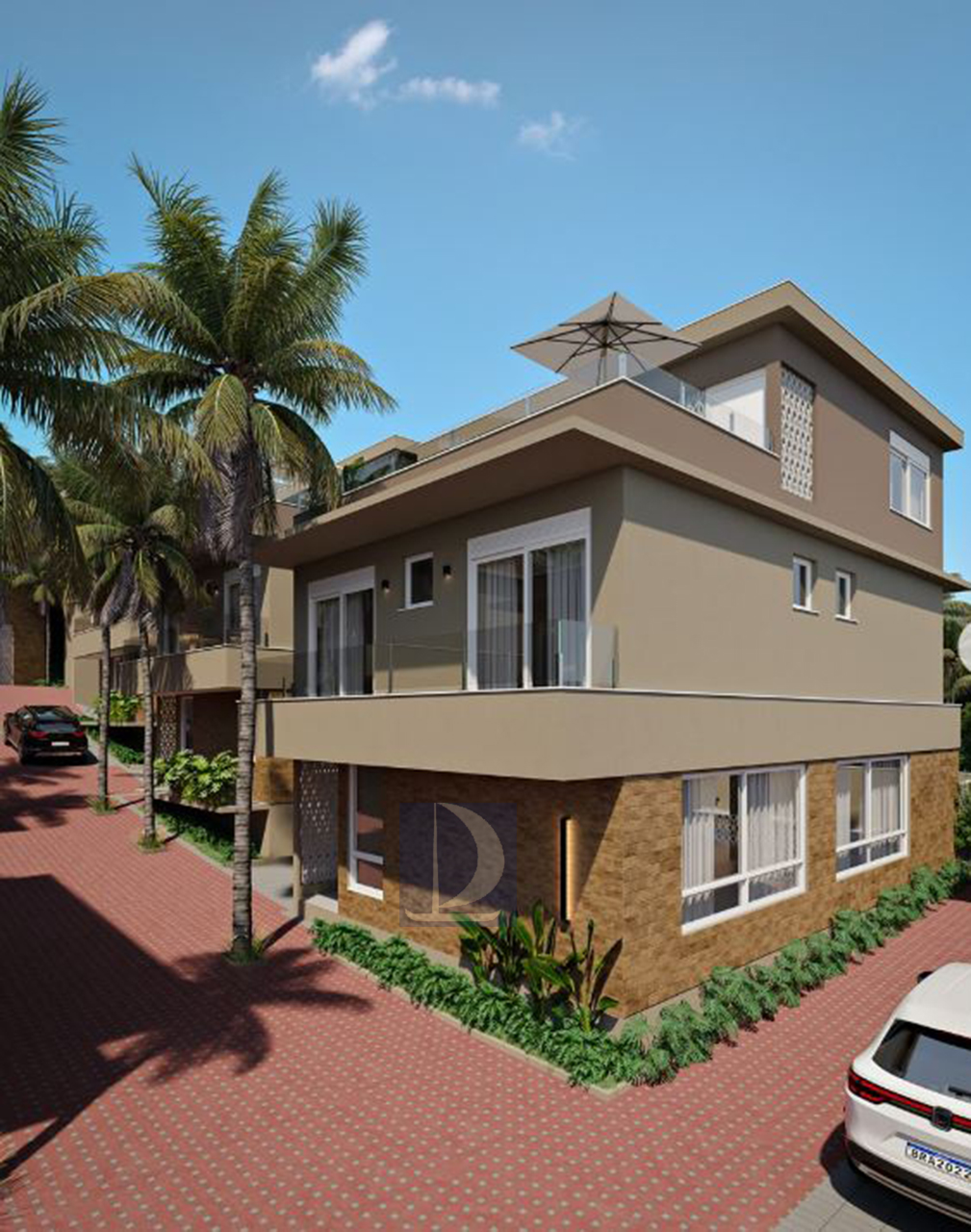 Fachada Perspectiva - Foto ilustrativa 