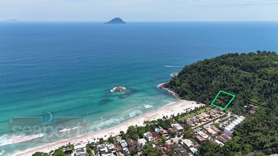 Localização na Praia de Juquehy