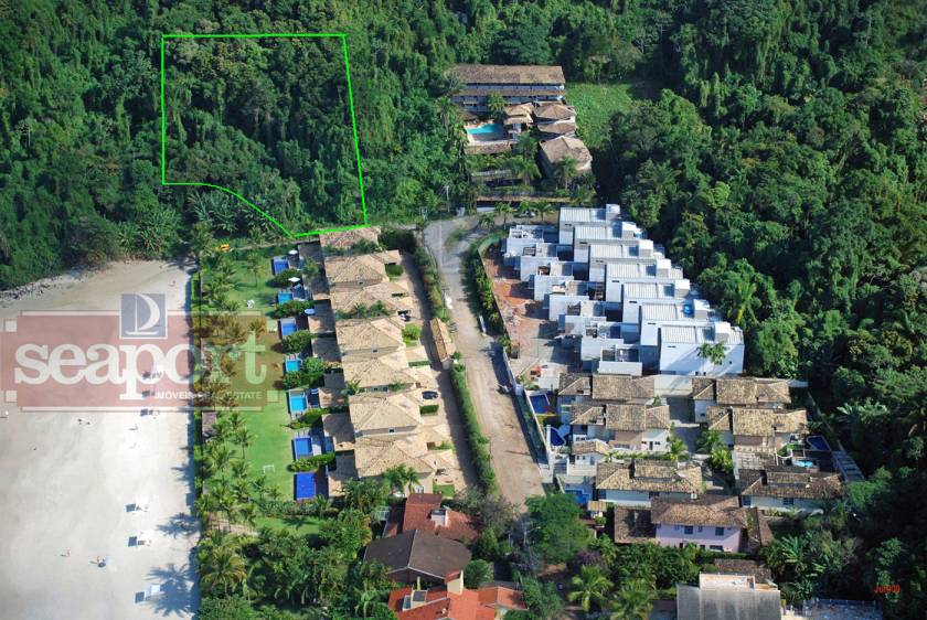 Localização na Praia de Juquehy