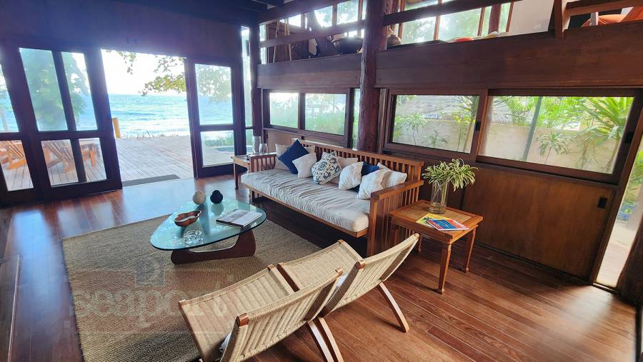 Sala de estar em baixo 