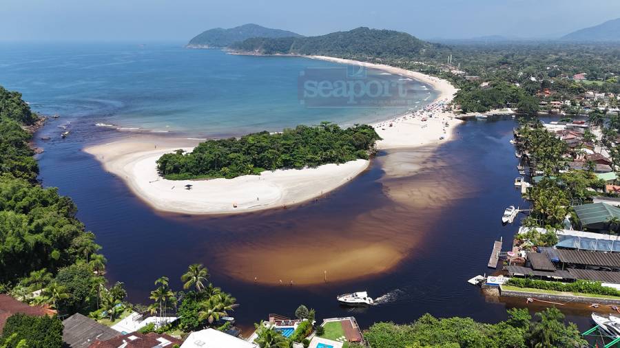 Praia de Barra do Una Praia de Barra do Una