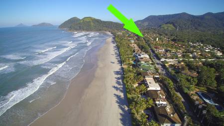 Localização da casa no condomínio 