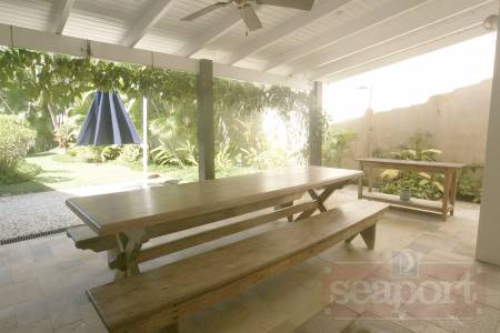 Varanda e churrasqueira 