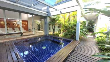 Hidromassagem do condomínio 