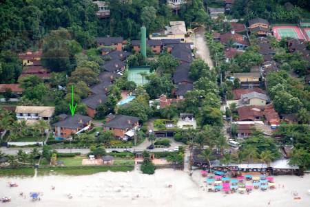 Localização  do Condomínio e da casa