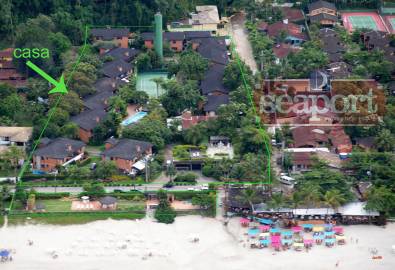 Localização do Condomínio e da casa 