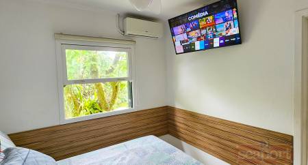 Suíte 2  2: ar condicionado quente/frio, Tv 43