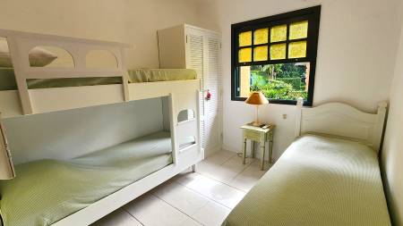 Suíte2 tv, beliche e cama de solteiro, ar condicionado e ventilador