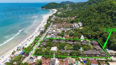 Localização do condomínio e da  casa