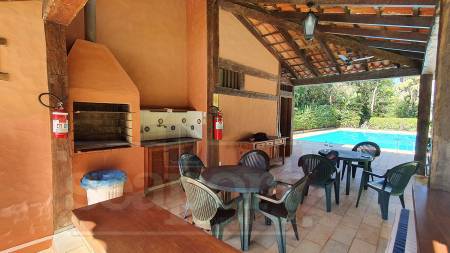 Churrasqueira do condomínio 