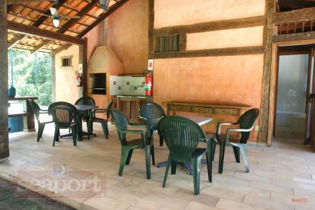 Sauna, espaço goumet e banheiros da piscina e quadra de tênis