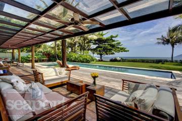 Varanda Frente ao mar 