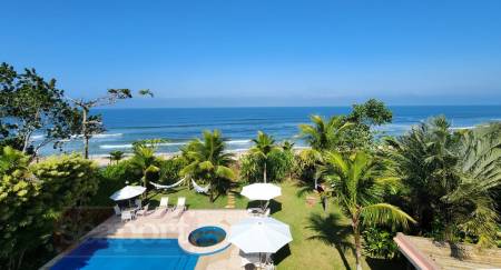 Suíte 1  vista panorâmica da praia 