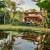 Fachada e lago 
