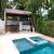 Piscina e churrasqueira 